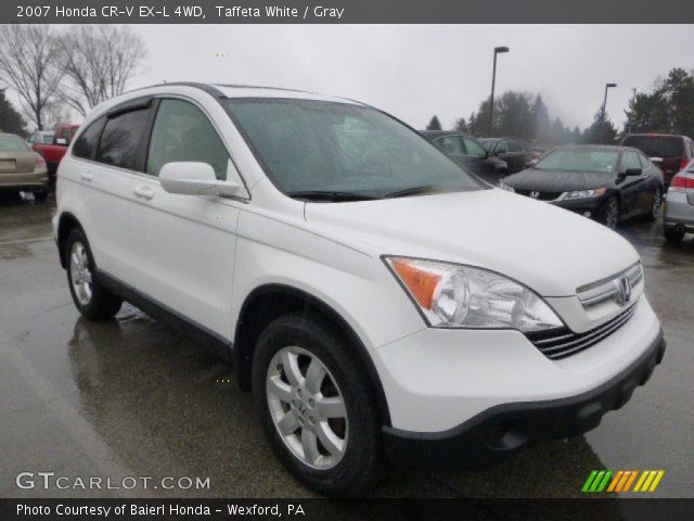 2007 Honda CR-V EX-L 4WD in Taffeta White