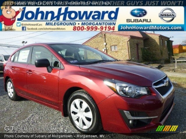 2015 Subaru Impreza 2.0i 5 Door in Venetian Red Pearl
