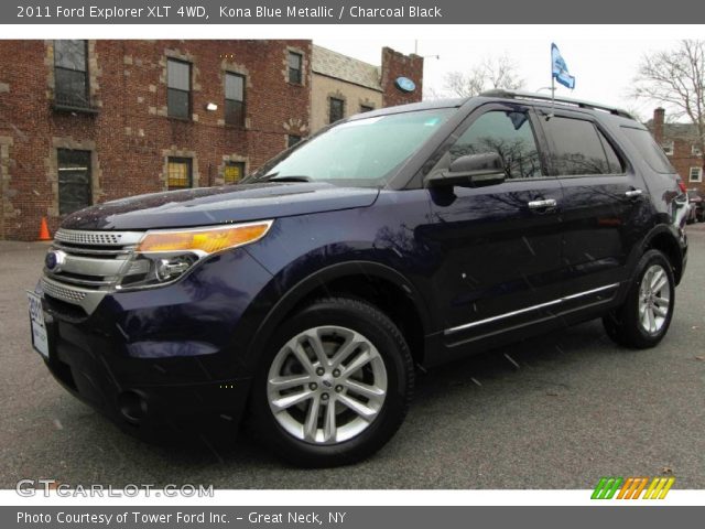 2011 Ford Explorer XLT 4WD in Kona Blue Metallic