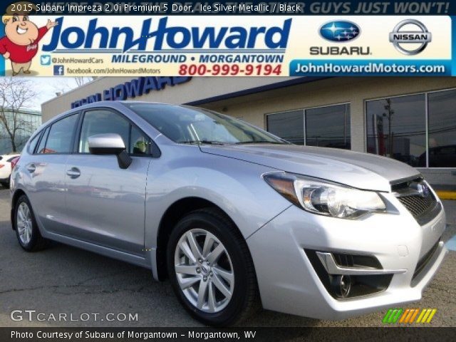 2015 Subaru Impreza 2.0i Premium 5 Door in Ice Silver Metallic