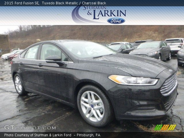 2015 Ford Fusion SE in Tuxedo Black Metallic