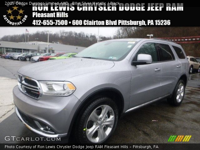 2015 Dodge Durango Limited AWD in Billet Silver Metallic