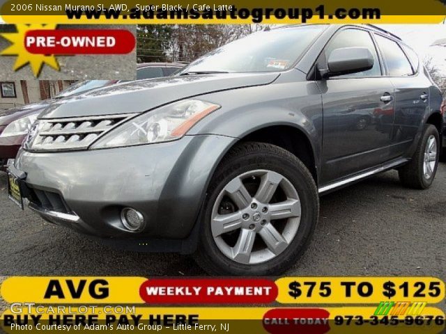 2006 Nissan Murano SL AWD in Super Black