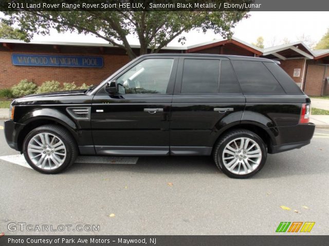 2011 Land Rover Range Rover Sport HSE LUX in Santorini Black Metallic