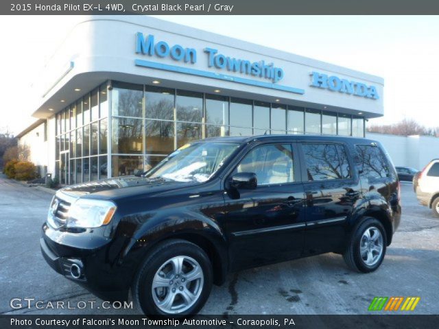 2015 Honda Pilot EX-L 4WD in Crystal Black Pearl