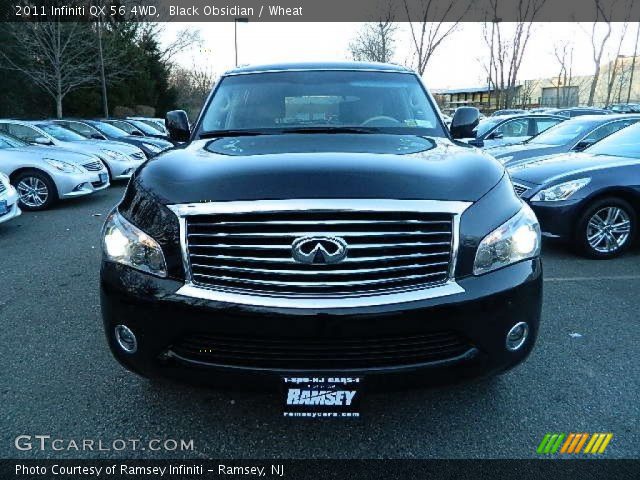 2011 Infiniti QX 56 4WD in Black Obsidian