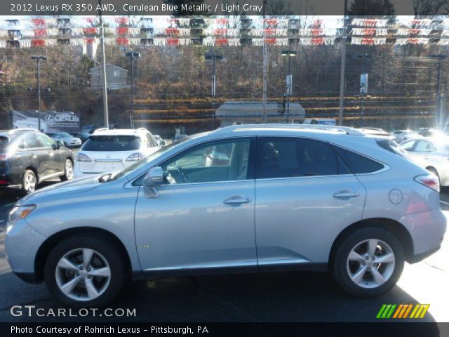 2012 Lexus RX 350 AWD in Cerulean Blue Metallic