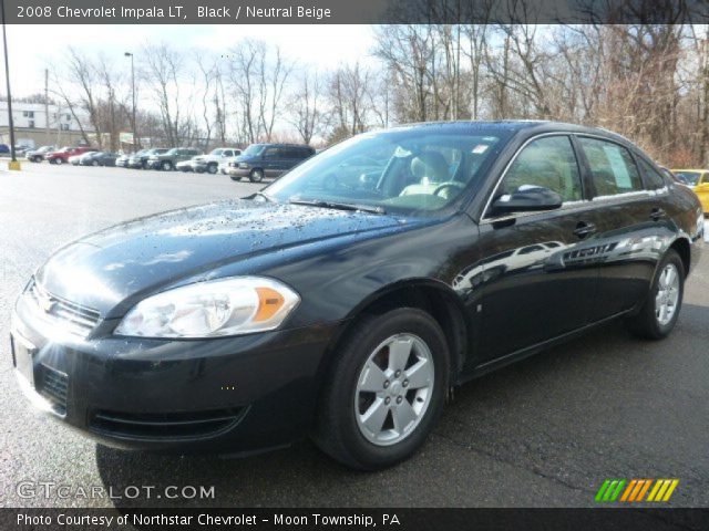 2008 Chevrolet Impala LT in Black
