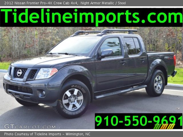 2012 Nissan Frontier Pro-4X Crew Cab 4x4 in Night Armor Metallic