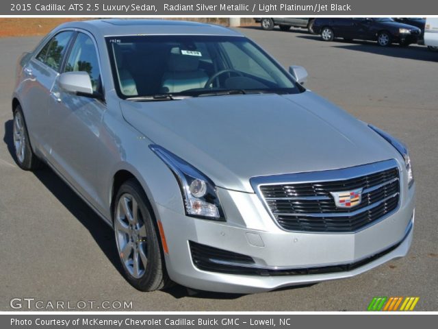 2015 Cadillac ATS 2.5 Luxury Sedan in Radiant Silver Metallic