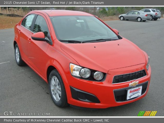 2015 Chevrolet Sonic LT Sedan in Red Hot