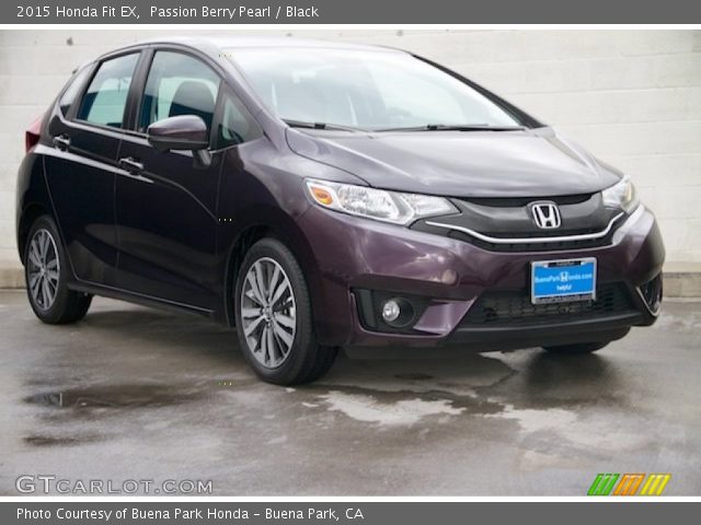 2015 Honda Fit EX in Passion Berry Pearl