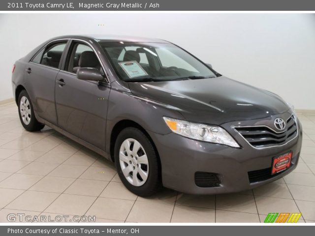 2011 Toyota Camry LE in Magnetic Gray Metallic