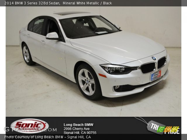 2014 BMW 3 Series 328d Sedan in Mineral White Metallic