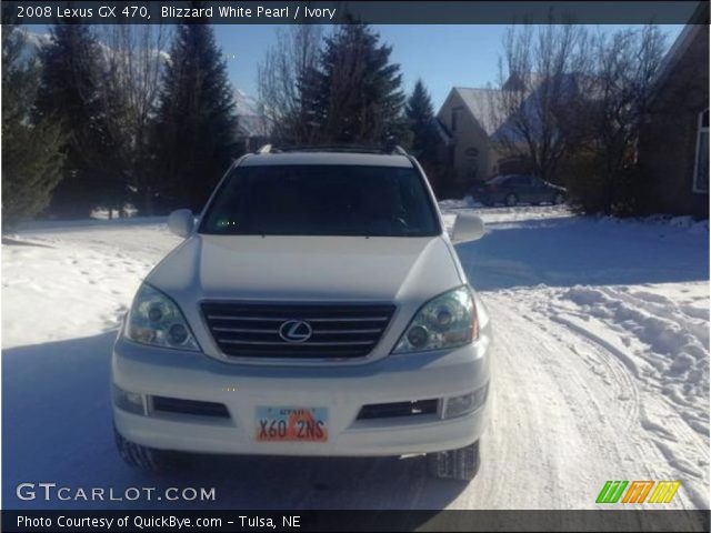 2008 Lexus GX 470 in Blizzard White Pearl