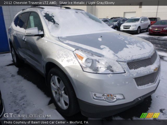 2012 Chevrolet Traverse LTZ AWD in Silver Ice Metallic