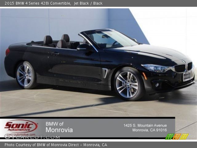 2015 BMW 4 Series 428i Convertible in Jet Black