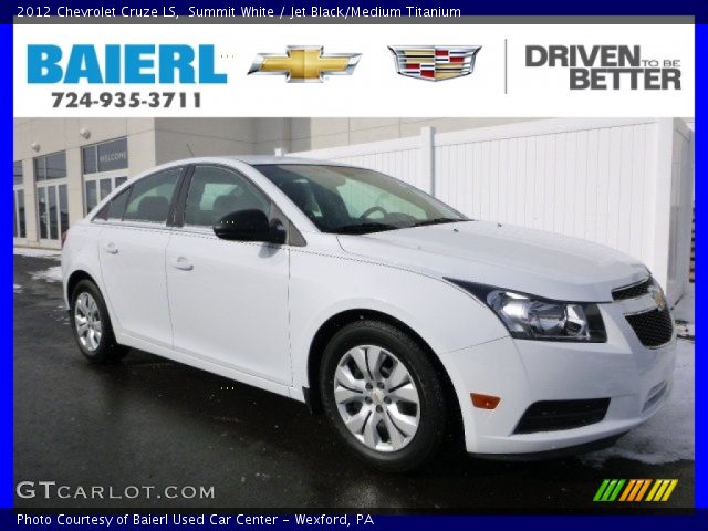 2012 Chevrolet Cruze LS in Summit White