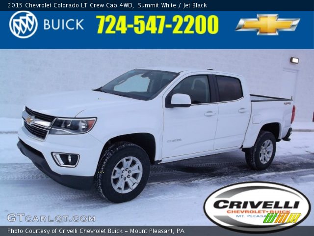 2015 Chevrolet Colorado LT Crew Cab 4WD in Summit White