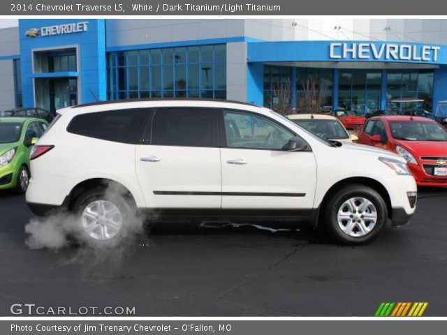 2014 Chevrolet Traverse LS in White