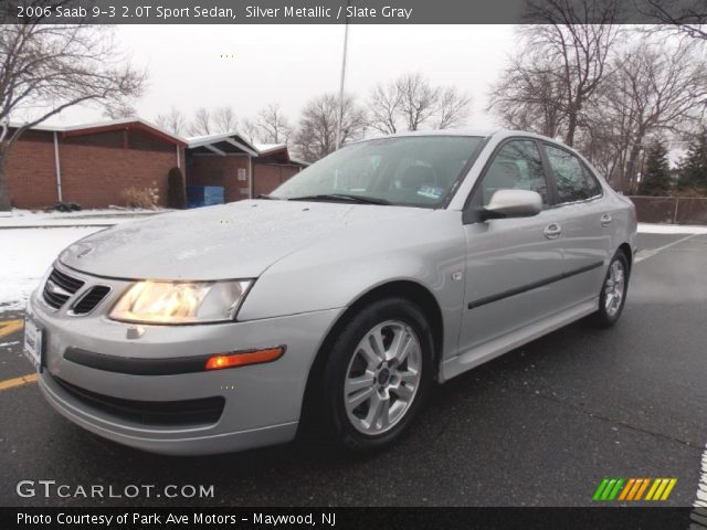 2006 Saab 9-3 2.0T Sport Sedan in Silver Metallic