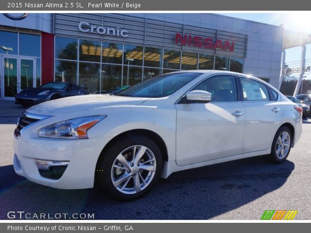2015 Nissan Altima 2.5 SL in Pearl White