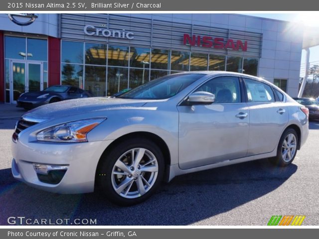 2015 Nissan Altima 2.5 SV in Brilliant Silver