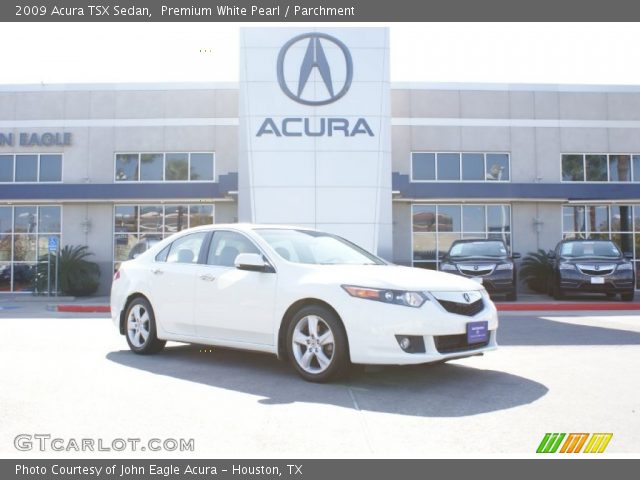 2009 Acura TSX Sedan in Premium White Pearl