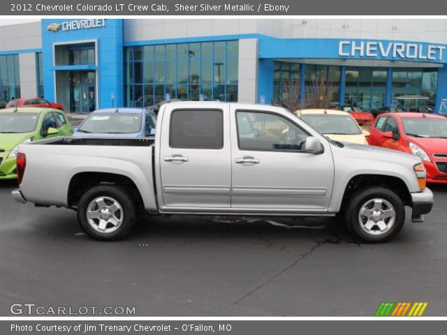 2012 Chevrolet Colorado LT Crew Cab in Sheer Silver Metallic