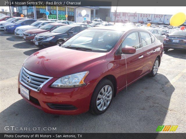 2014 Nissan Sentra SV in Red Brick