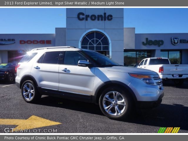 2013 Ford Explorer Limited in Ingot Silver Metallic