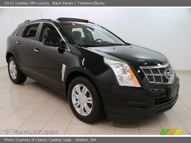 2012 Cadillac SRX Luxury in Black Raven