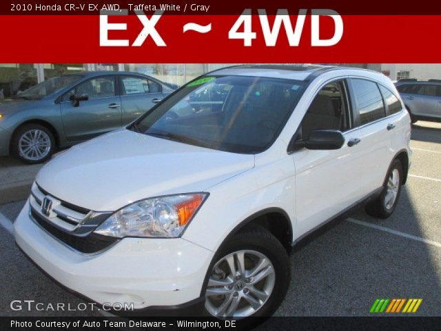 2010 Honda CR-V EX AWD in Taffeta White