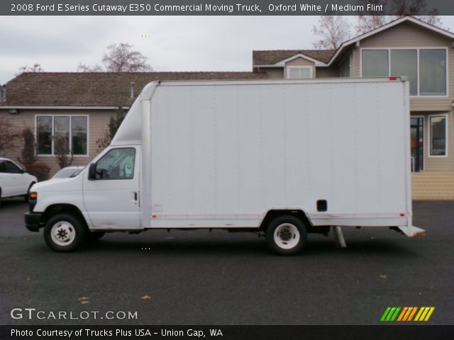 2008 Ford E Series Cutaway E350 Commercial Moving Truck in Oxford White