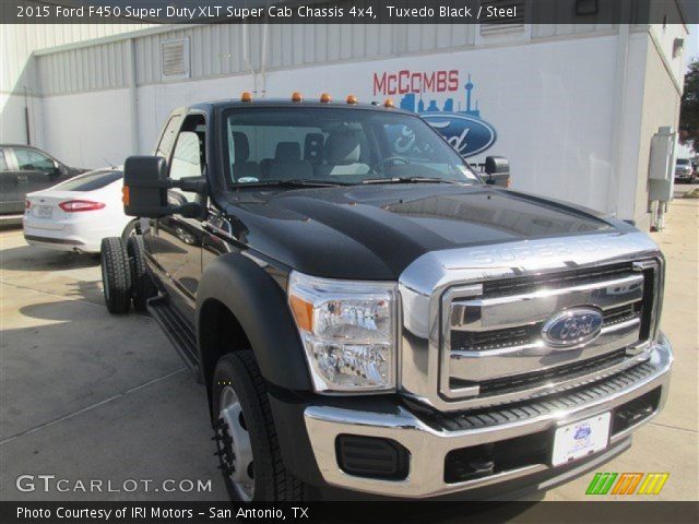 2015 Ford F450 Super Duty XLT Super Cab Chassis 4x4 in Tuxedo Black