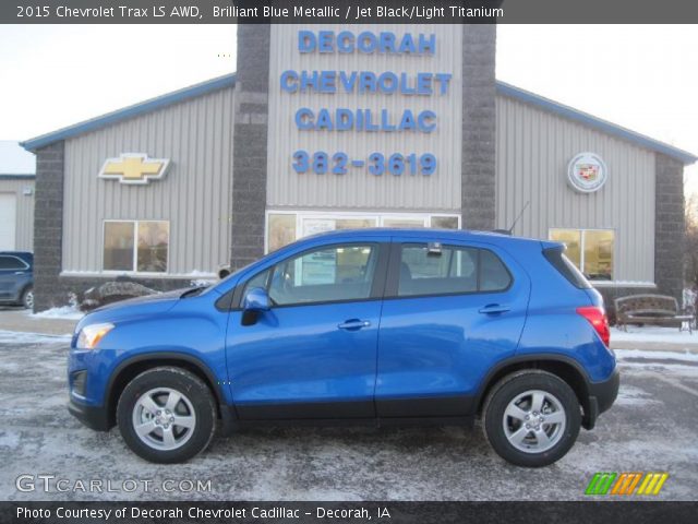 2015 Chevrolet Trax LS AWD in Brilliant Blue Metallic