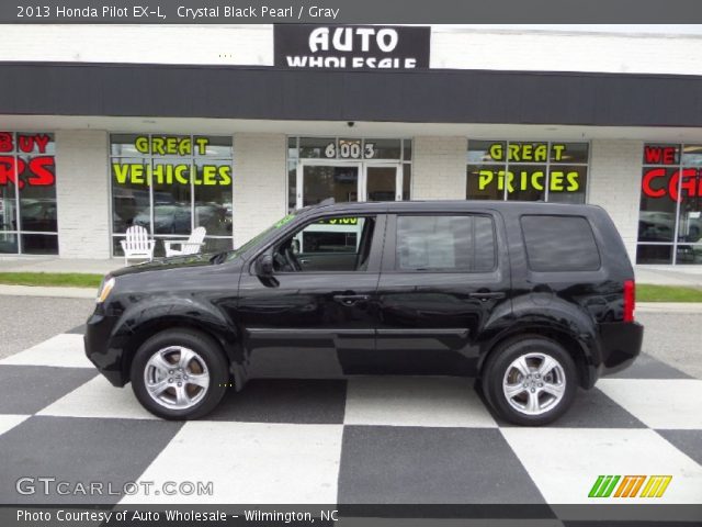 2013 Honda Pilot EX-L in Crystal Black Pearl