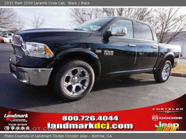 2015 Ram 1500 Laramie Crew Cab in Black