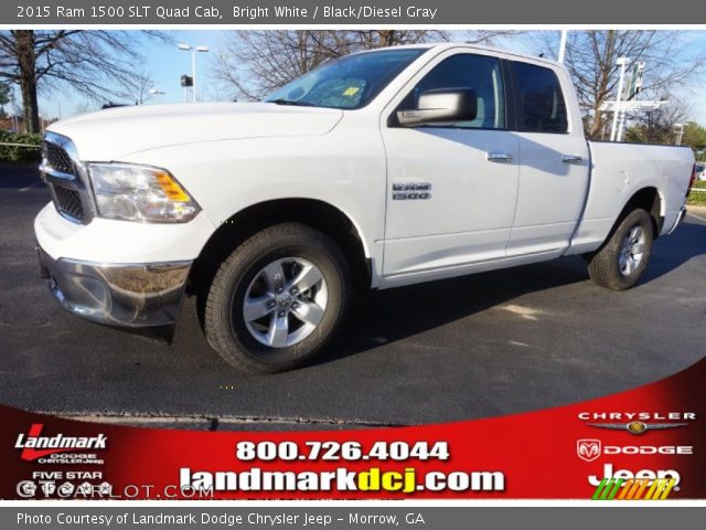 2015 Ram 1500 SLT Quad Cab in Bright White