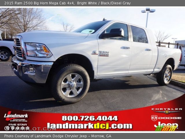 2015 Ram 2500 Big Horn Mega Cab 4x4 in Bright White