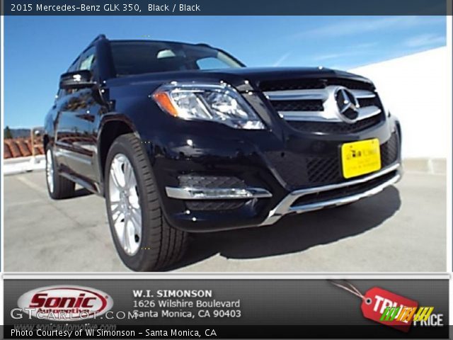 2015 Mercedes-Benz GLK 350 in Black