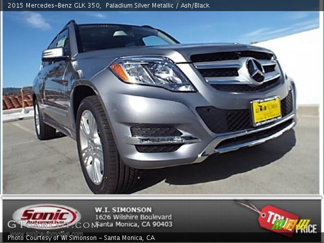 2015 Mercedes-Benz GLK 350 in Paladium Silver Metallic