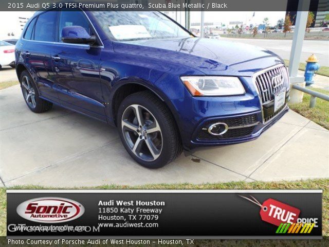 2015 Audi Q5 3.0 TFSI Premium Plus quattro in Scuba Blue Metallic