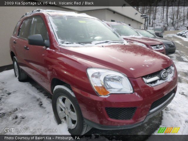 2009 Kia Sportage LX V6 4x4 in Volcanic Red