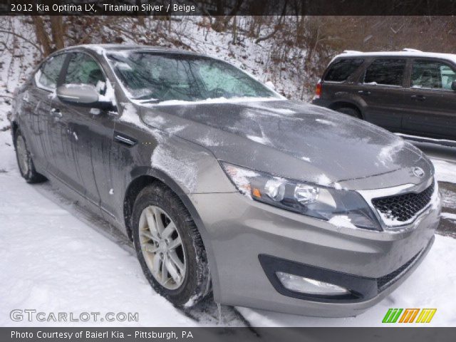 2012 Kia Optima LX in Titanium Silver