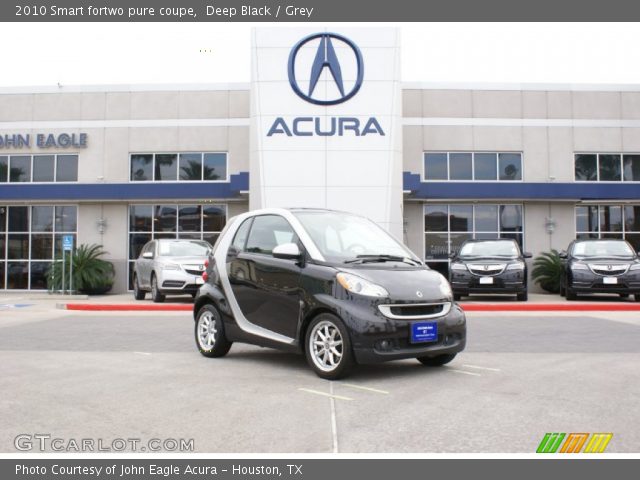 2010 Smart fortwo pure coupe in Deep Black