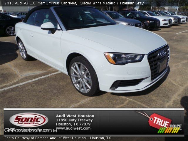 2015 Audi A3 1.8 Premium Plus Cabriolet in Glacier White Metallic