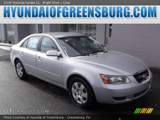 2006 Hyundai Sonata GL in Bright Silver