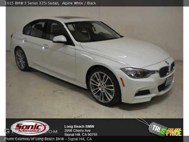 2015 BMW 3 Series 335i Sedan in Alpine White