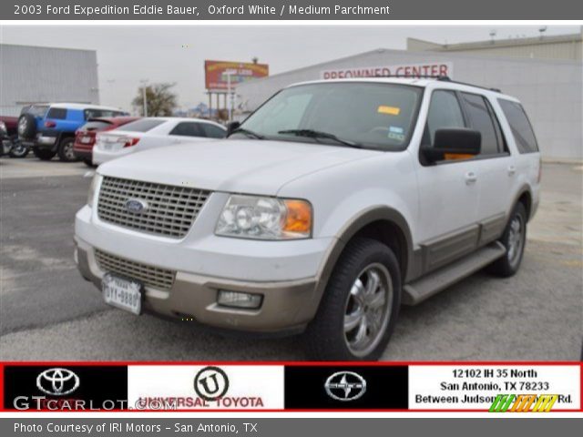 2003 Ford Expedition Eddie Bauer in Oxford White